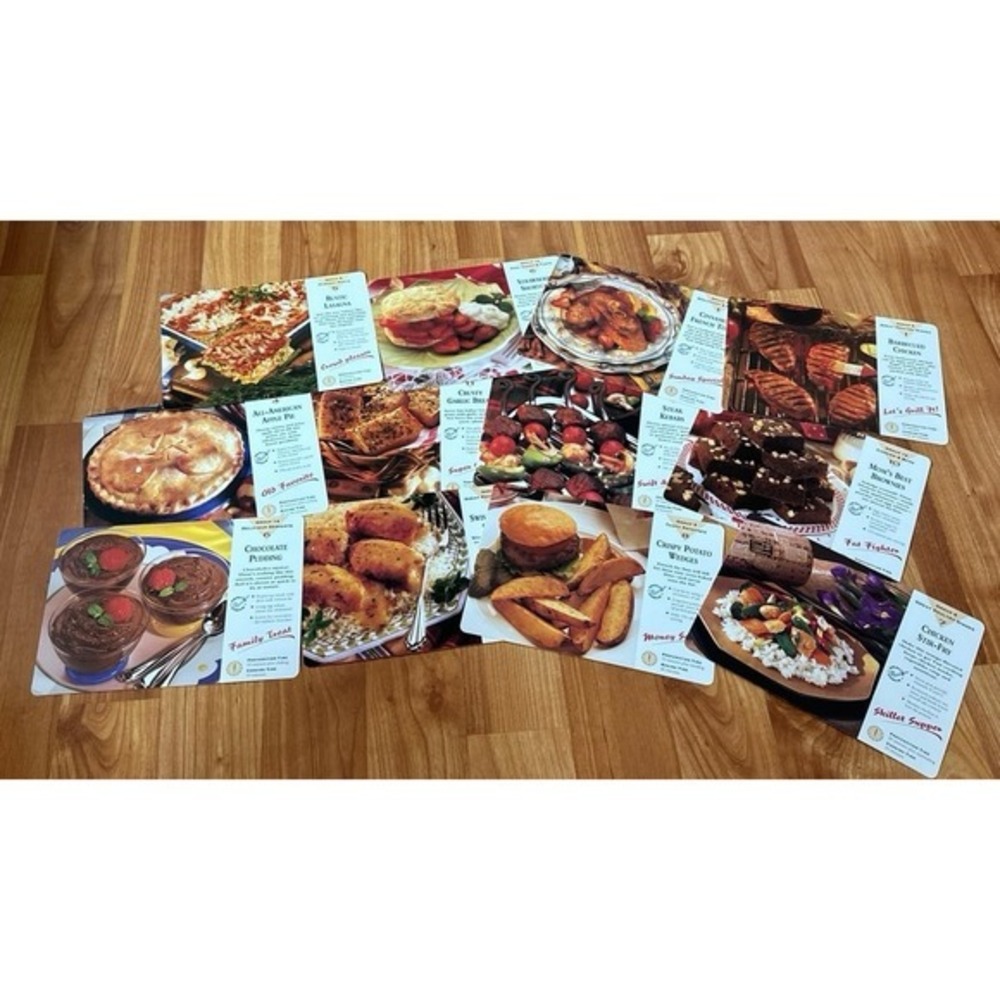 Bundle‎ of 13 Vintage Healthy Meals in Minutes Recipes